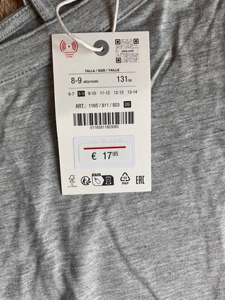 Vestido verano niña talla 131