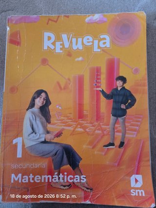 Matemáticas 1 secundaria Revuela