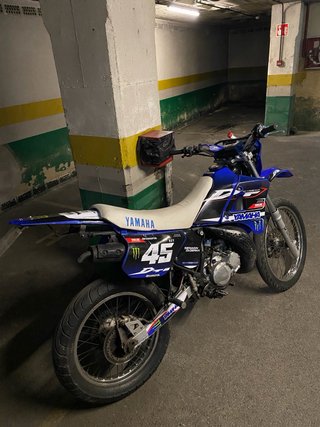Yamaha DTR 125 Enduro/Motocross Azul/Blanca