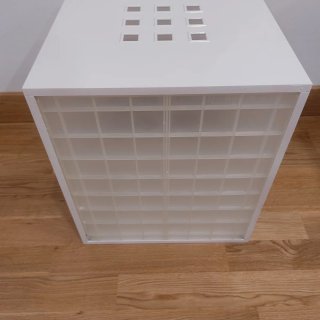 Caja/Cajón/Cubo Ikea Lekman   Blanco Plástico