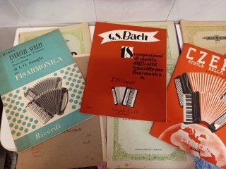 Lote Partituras y Revistas Música Antiguas