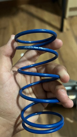 Muelle Embrague Polini 45mm 22kg Azul