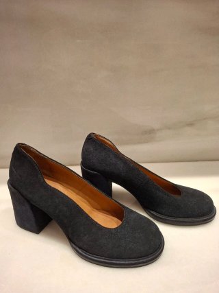 Zapatos de tacón Audley ante azul marino Talla 37