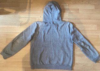 Sudadera Puma gris con capucha