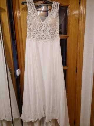 Vestido de Novia Blanco Encaje