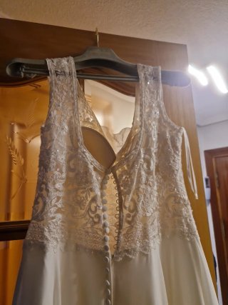 Vestido de Novia Blanco Encaje