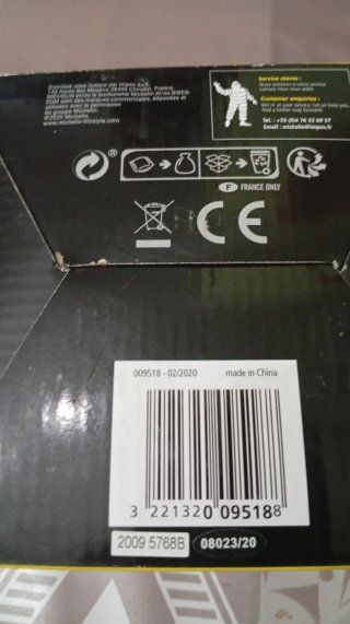 Mini Compresor Michelin 12V Digital
