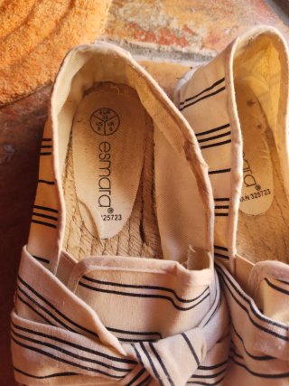 Sandalias esparto Esmara talla 39