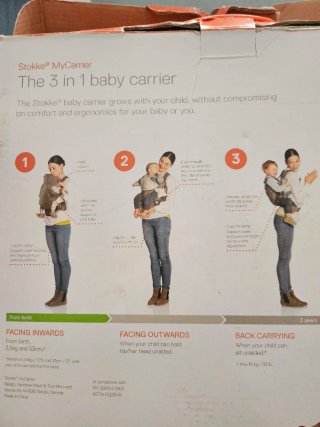 Mochila Portabebés Stokke MyCarrier 3 en 1
