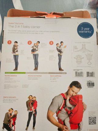 Mochila Portabebés Stokke MyCarrier 3 en 1