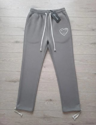 Pantalones Carsicko Flared Gris Talla L