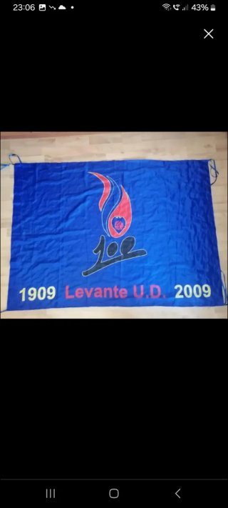Bandera Centenario Levante U.D. 1909-2009