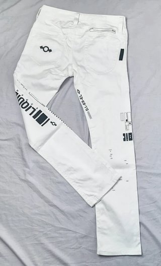 Pantalón Vaquero Blanco Diesel Vintage W28