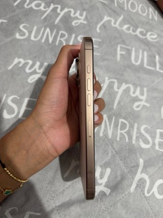 iPhone 16 Pro Max Dorado/Rosa