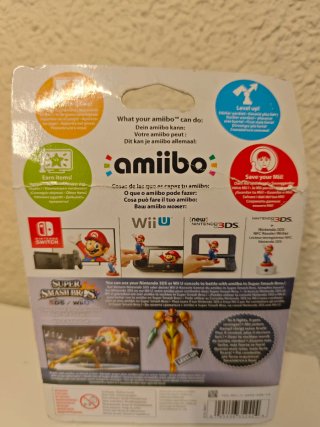 Amiibo Samus No. 7 Super Smash Bros.