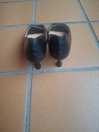 Zapatos Tachines Negros T38/39 Nuevos