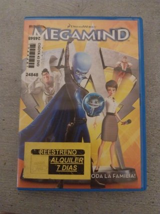 Megamind DVD Película Animada Español