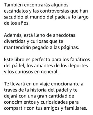 Libro Padel