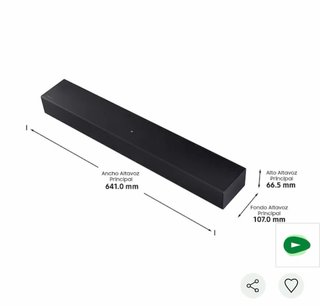 Barra de Sonido Samsung Negra