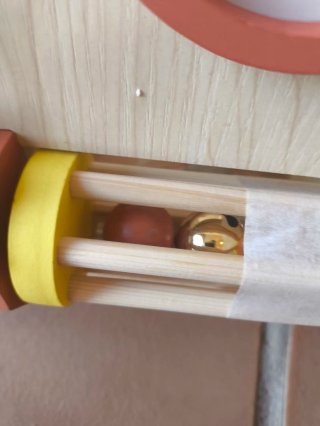 Andador correpasillos madera con juegos sensoriale