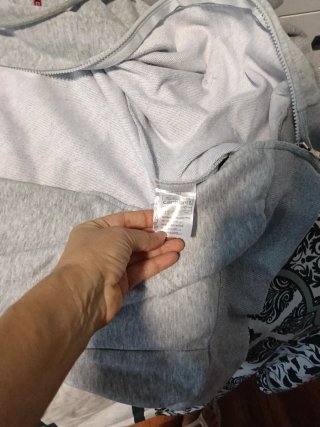 Sudadera Carhartt Gris con Cremallera