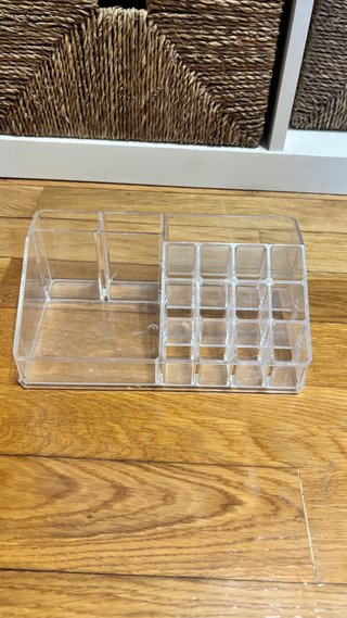 Organizador Maquillaje Acrílico Transparente