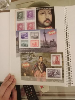 Libro La Guerra Civil Española en Sellos
