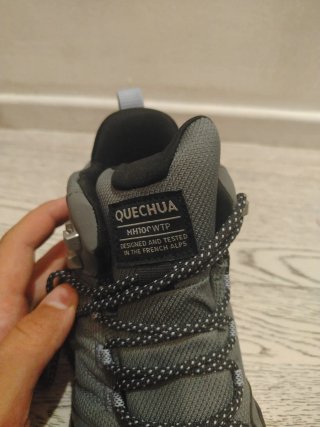 Scarpe Trekking Quechua Grigie Nere