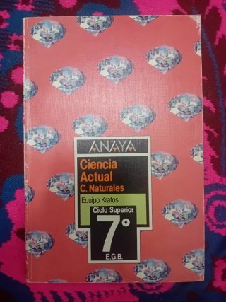 Ciencias Naturales 7 EGB Anaya 1989