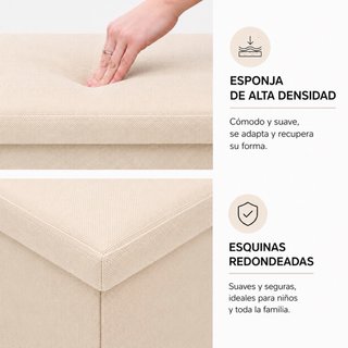 Puff Baúl Almacenaje