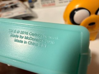 Juguete Jake Hora de Aventuras McDonald's