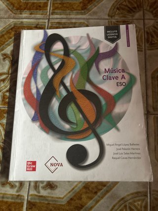 Libro Música Clave A ESO McGraw Hill