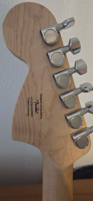 Squier Mustang Fender Guitarra Eléctrica Azul