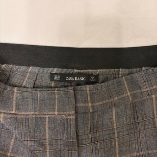 Pantalones de cuadros de Zara