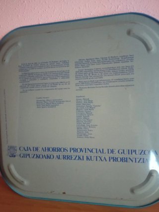 Bandeja Real Sociedad