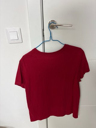 Camiseta Levi's Roja Talla S Mujer