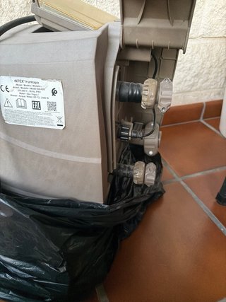 Depuradora Intex PureSpa Beige/Gris