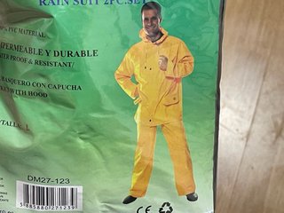 Chubasquero PVC Talla L