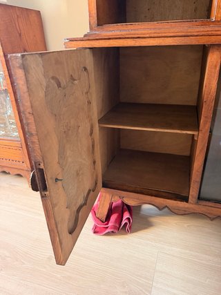 Mueble bar/aparador antiguo madera de castaño