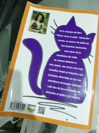 Libro de violín para iniciación