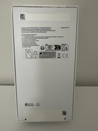 Caja Samsung Galaxy A57 5G