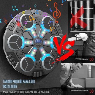 Máquina Boxeo Musical Bluetooth 3 Velocidades