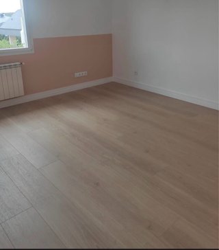 Tarima flotante madera y pvc