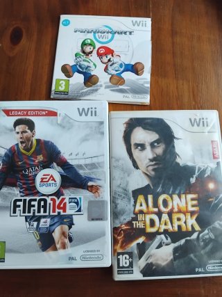 Consola Nintendo Wii Negra + Accesorios