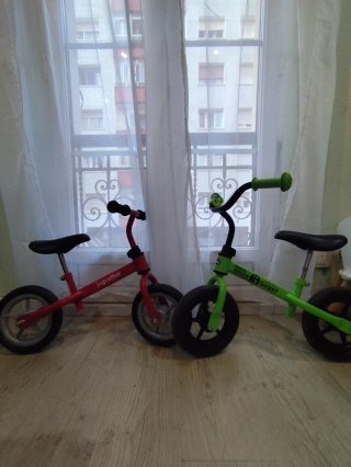 2 Bicicletas de Equilibrio Infantiles