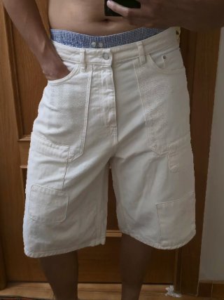 Pull&Bear Baggy Shorts Pantalón Vaquero