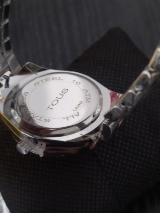 Reloj Tous beige y Plateado