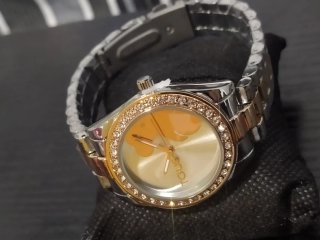 Reloj Tous beige y Plateado