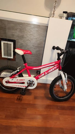 Bicicleta infantil roja J-Wenti
