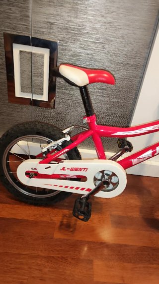 Bicicleta infantil roja J-Wenti